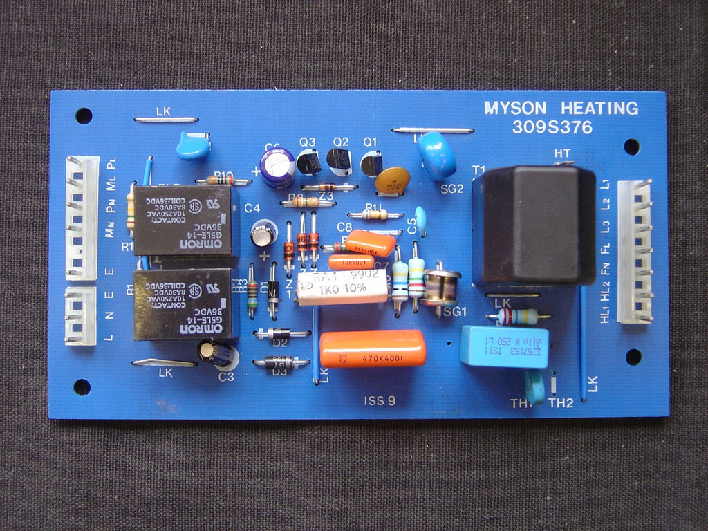 309S376 Myson PCB - Ignite heating spares