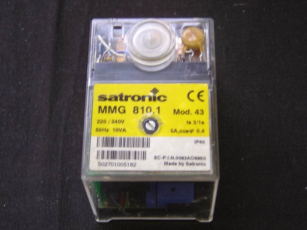 MMG 810 Satronic Control - Ignite heating spares